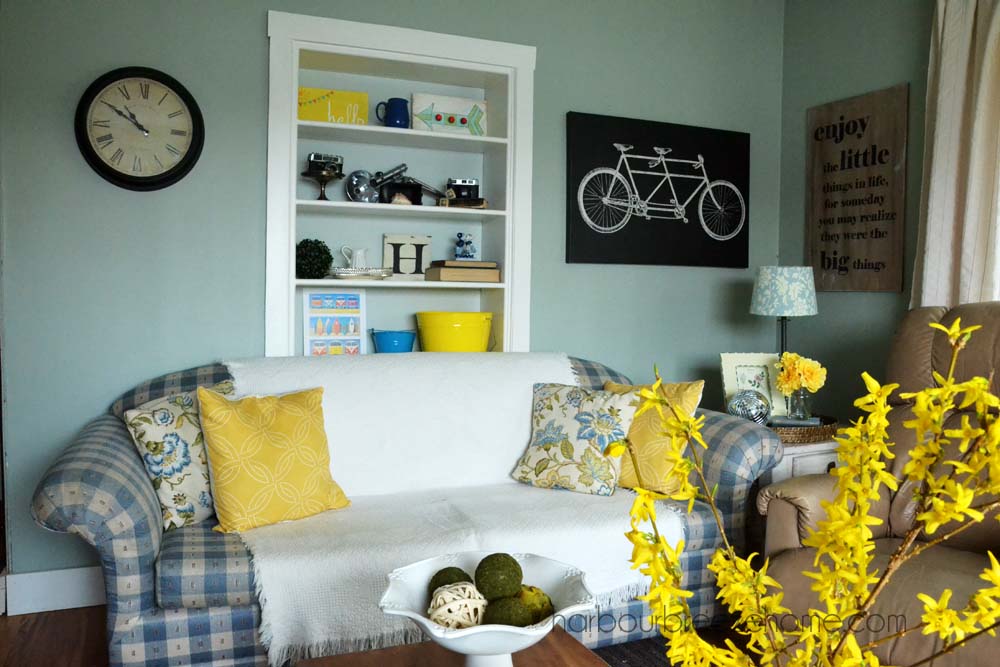 beach cottage spring living room decor | Bildirimlerim