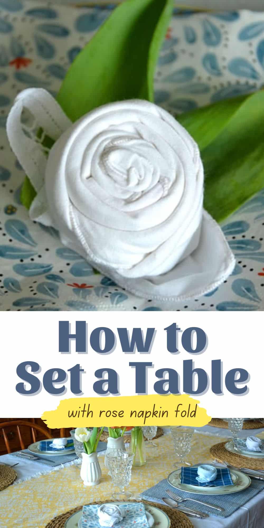 Cheery & Simple Ideas for How to Set a Table for Spring