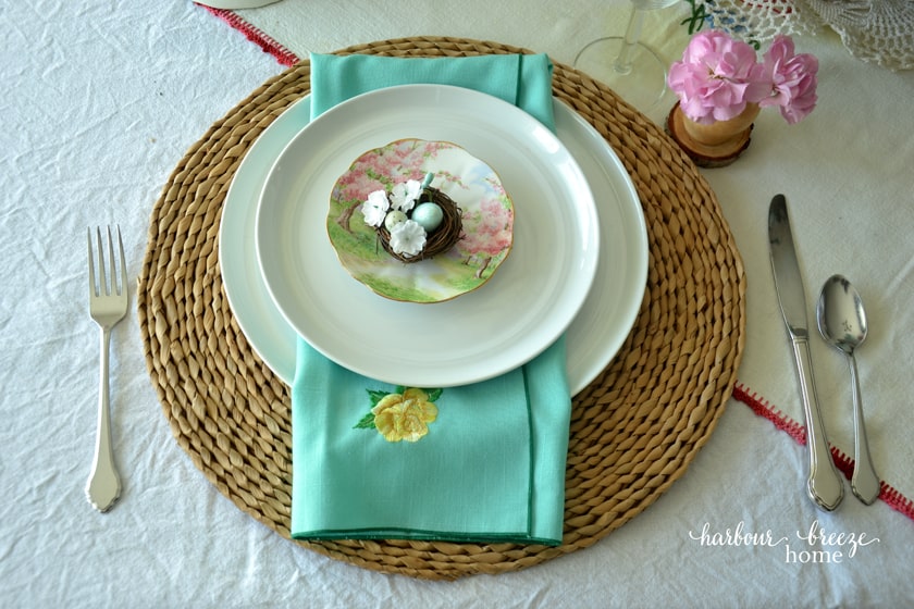 Spring Tablescape