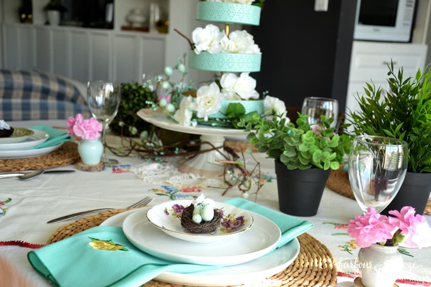 Spring Tablescape