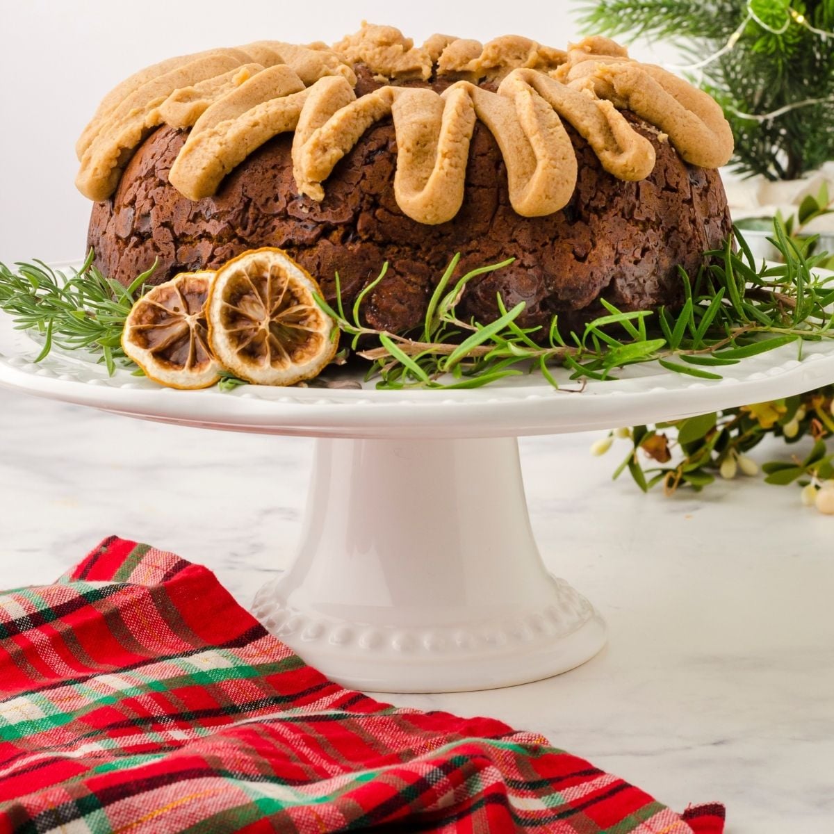Creating Moist Bundt Pan Steamed Pudding With Raisins