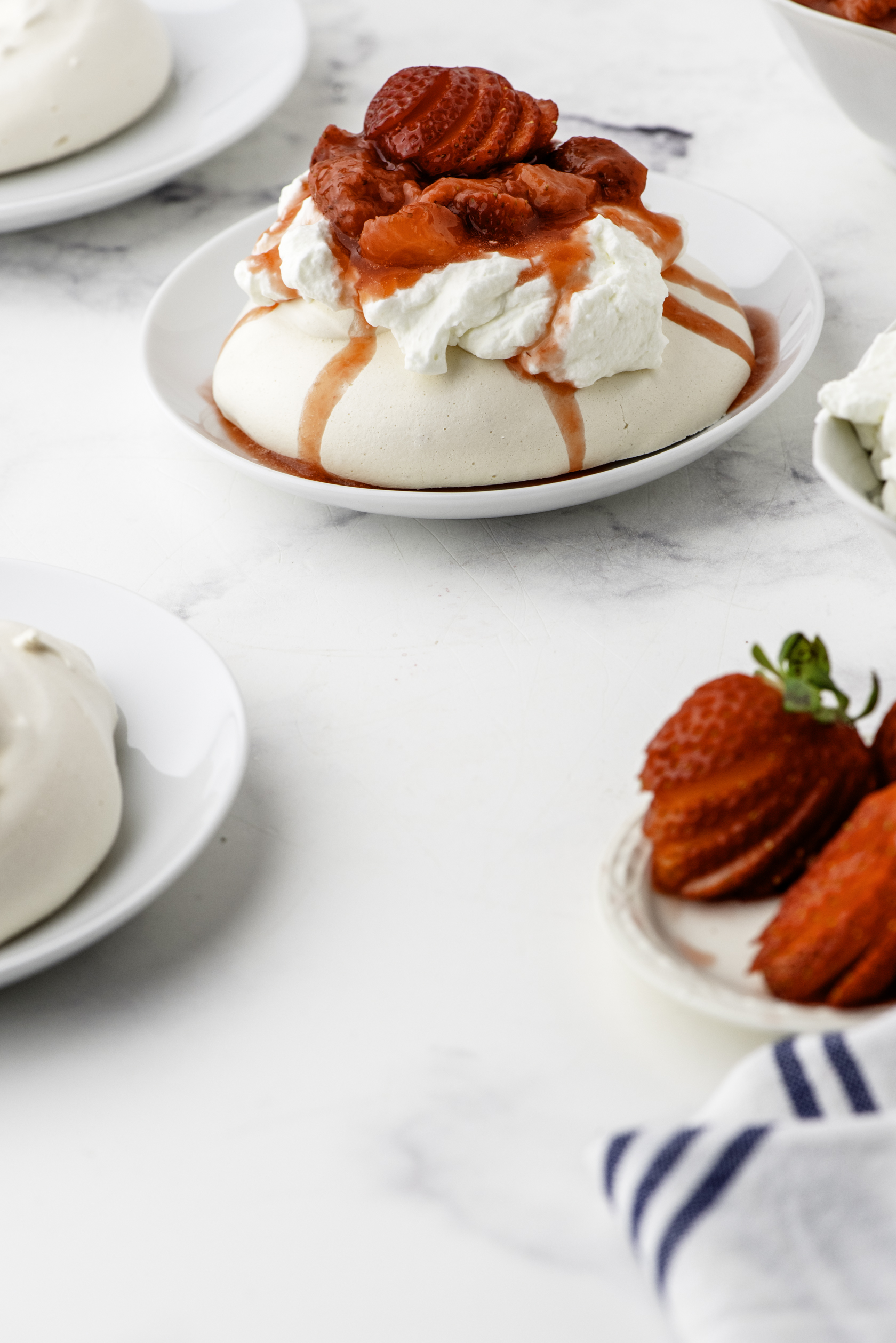 Strawberry Pavlova Recipe — Crispy Outside, Marshmallowy Inside!