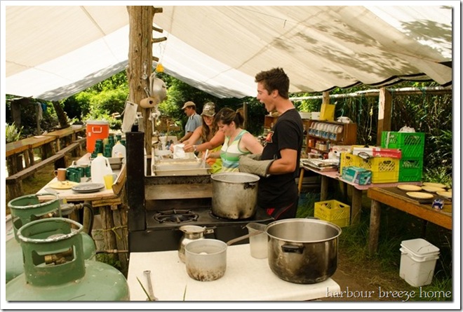 cooking at Woodsman