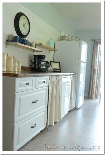 fabric cupboard doors