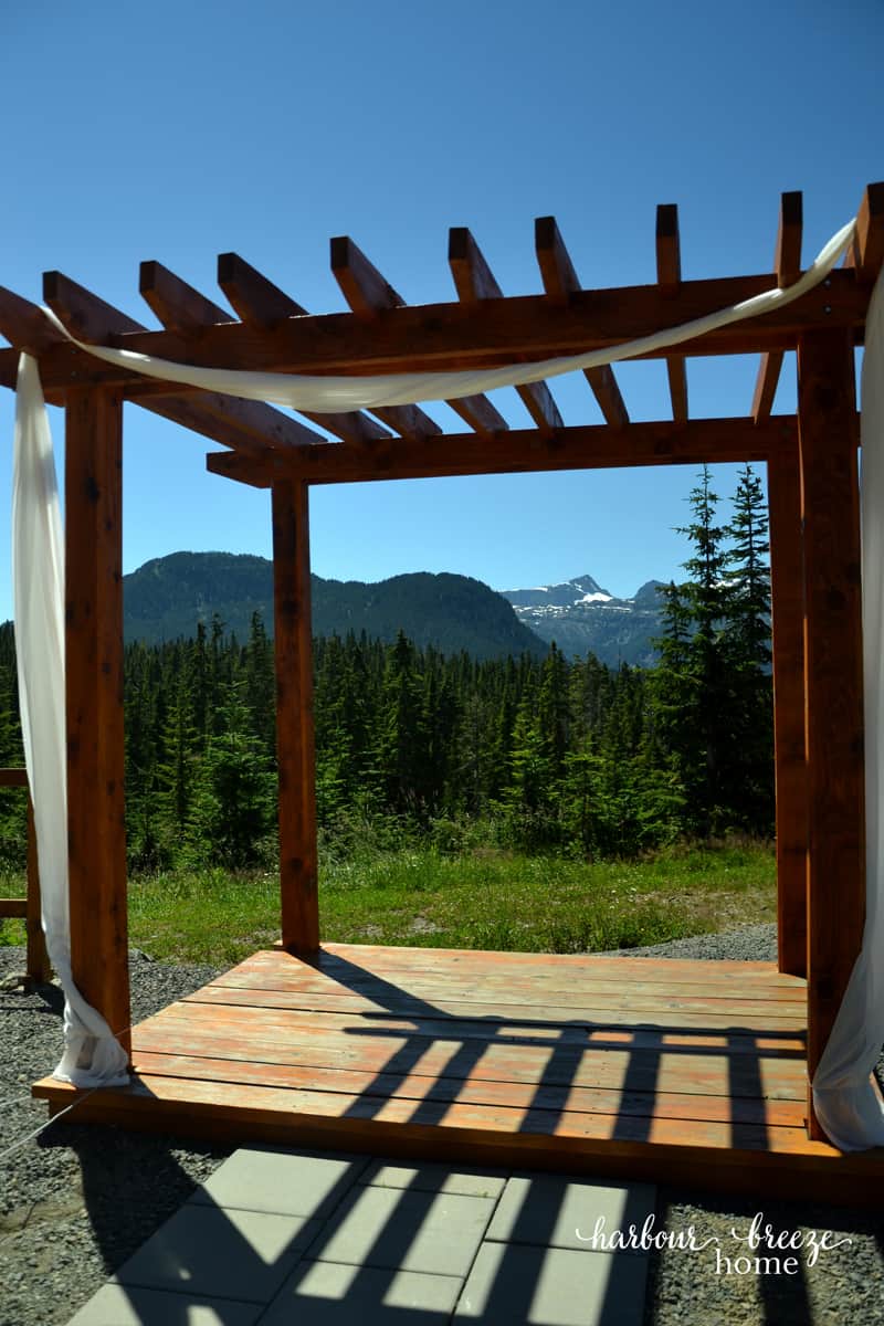 wedding canopy