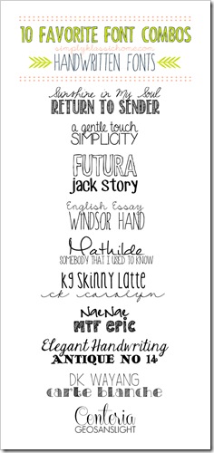 font list 2