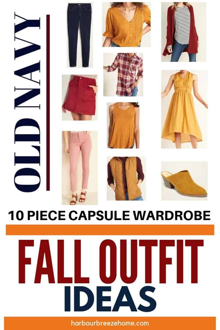 The 10 Piece Fall Wardrobe from Old Navy