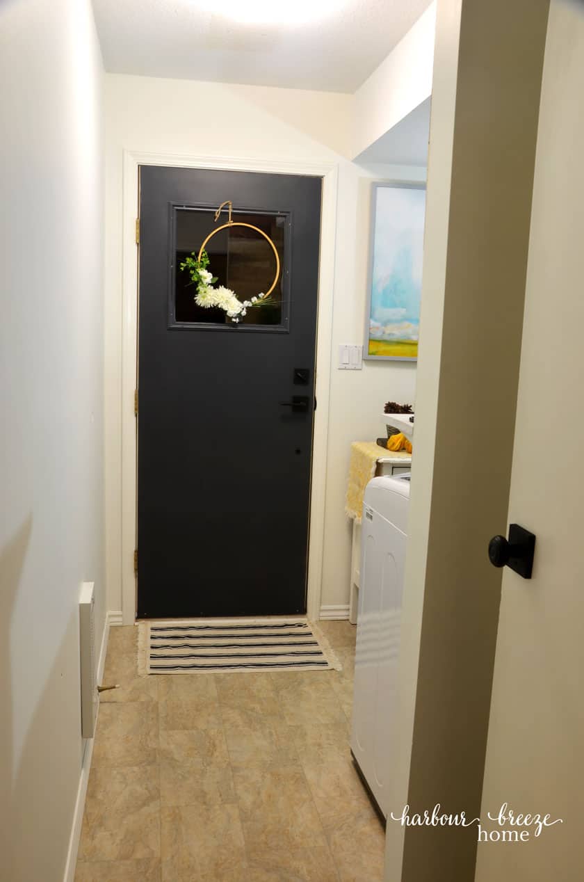 Small Laundry Room Makeover on a Budget