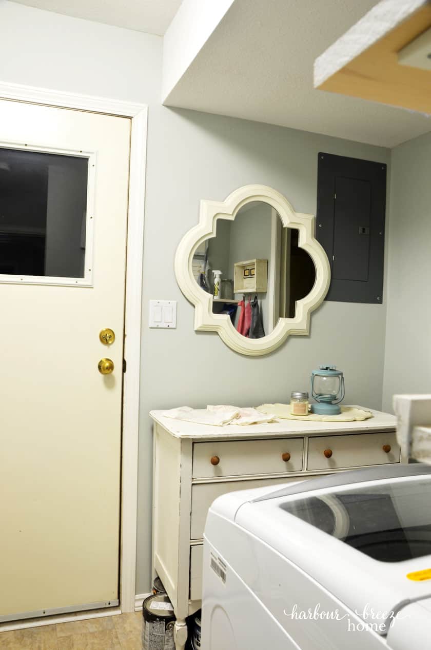 Small Laundry Room Makeover on a Budget