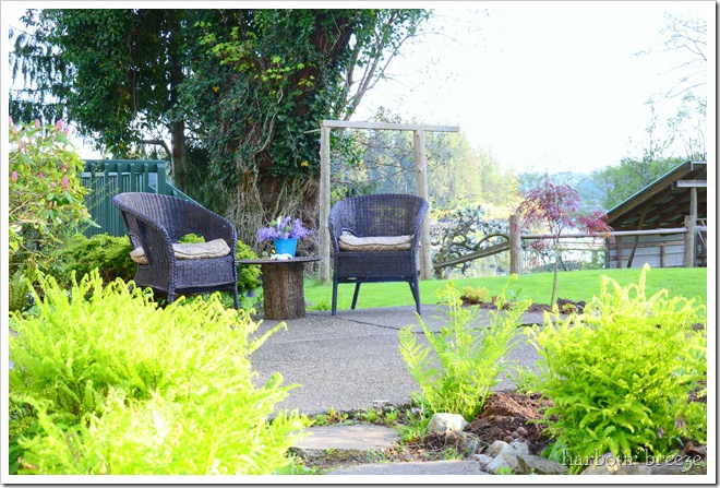 seating area after