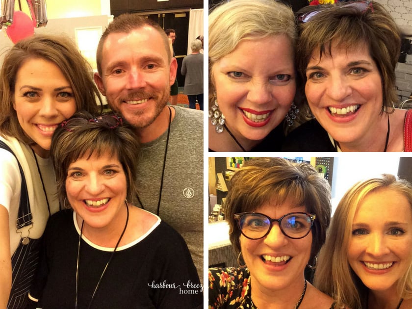 collage of people with the author