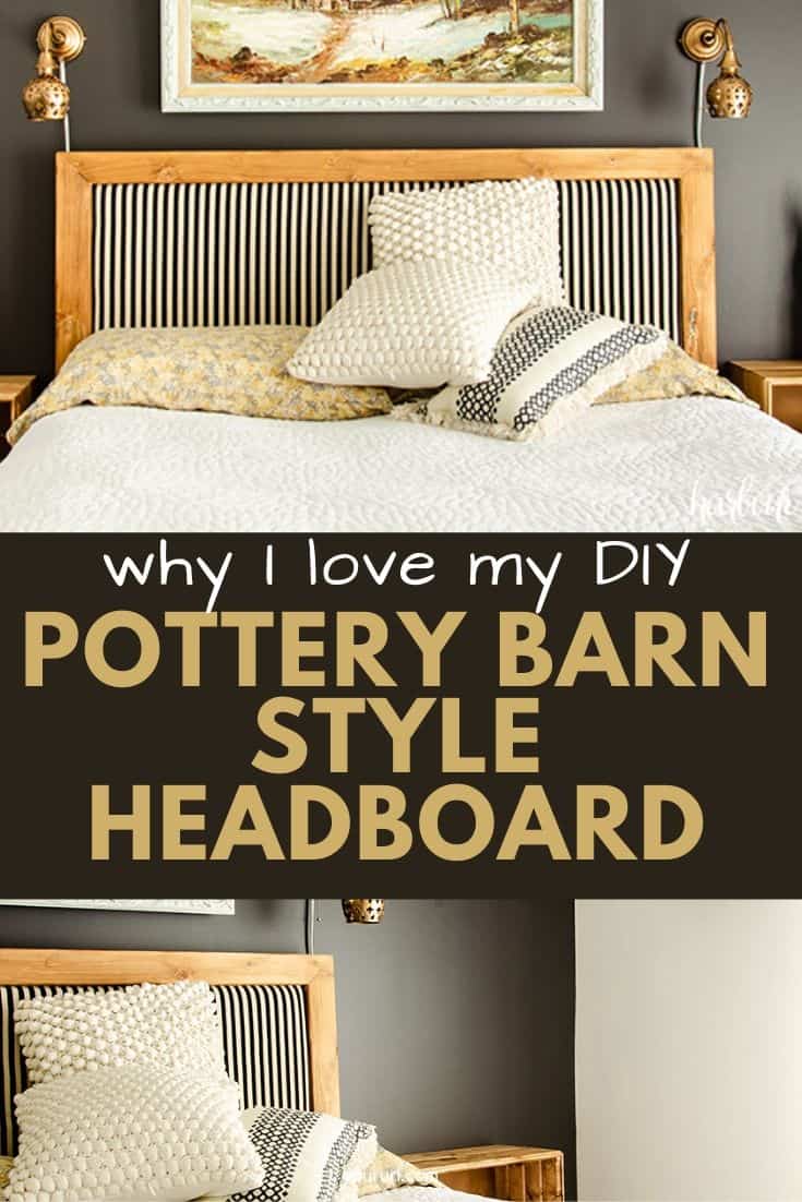 Make your own DIY Pottery Barn Style Headboard