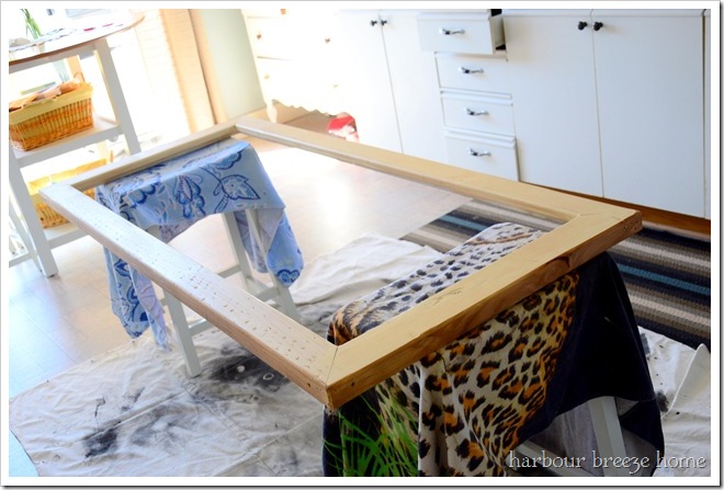 painting headboard