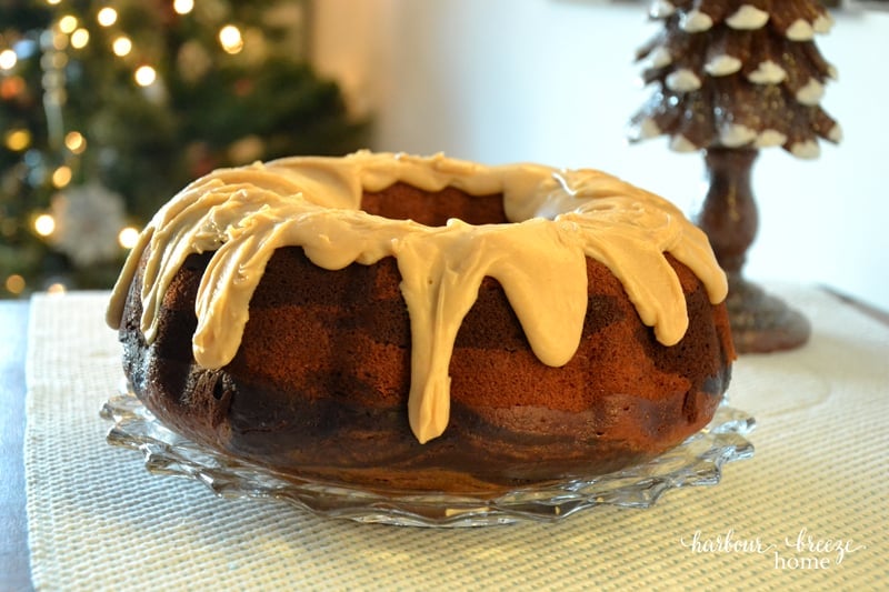 Chocolate Pumpkin Bundt Cake