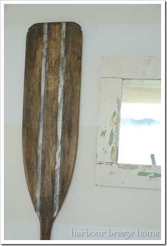 finished paddle