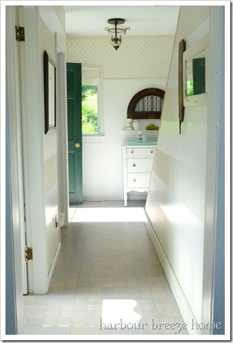 whole hallway from kitchen after 2 ps