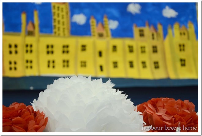 tissue paper flowers