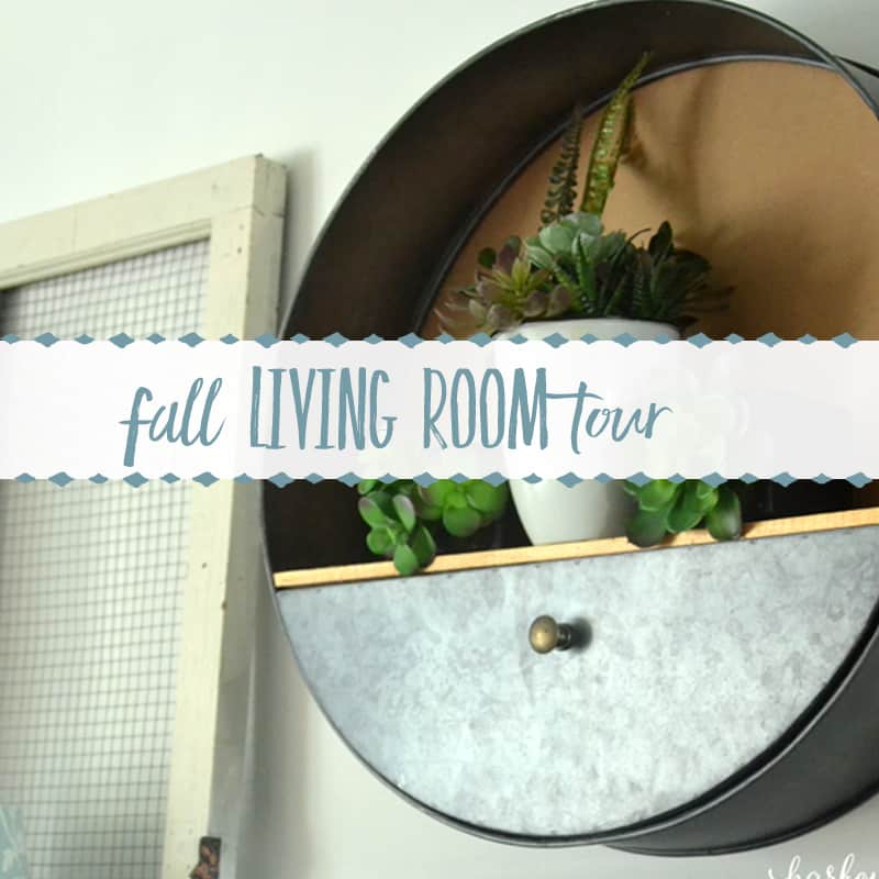 Our Townhouse Fall Living Room Tour