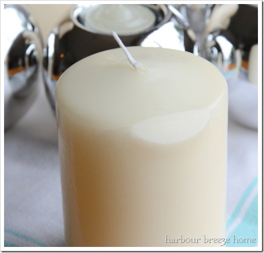 dented candle