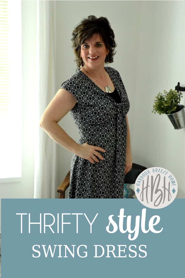 thrift store style: Swing Dress