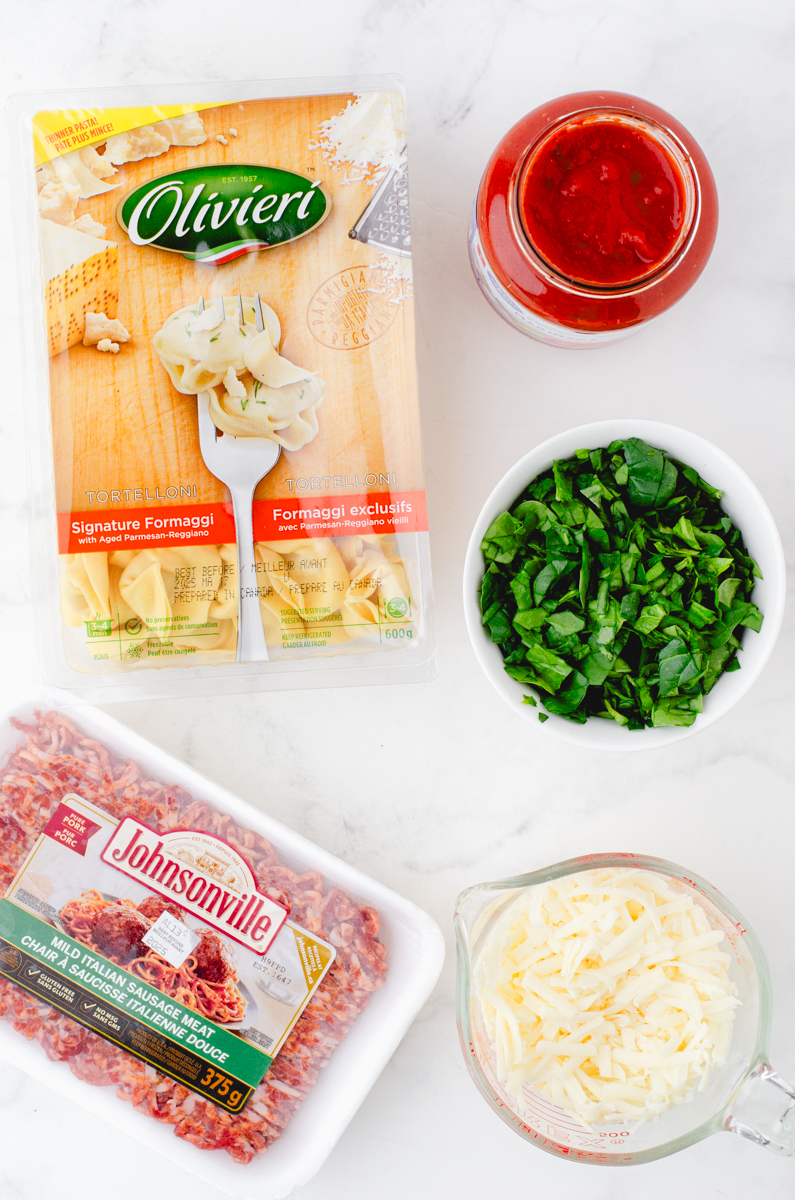 Easy Tortellini and Sausage Bake Casserole (Make-Ahead + Freezer Tips!)