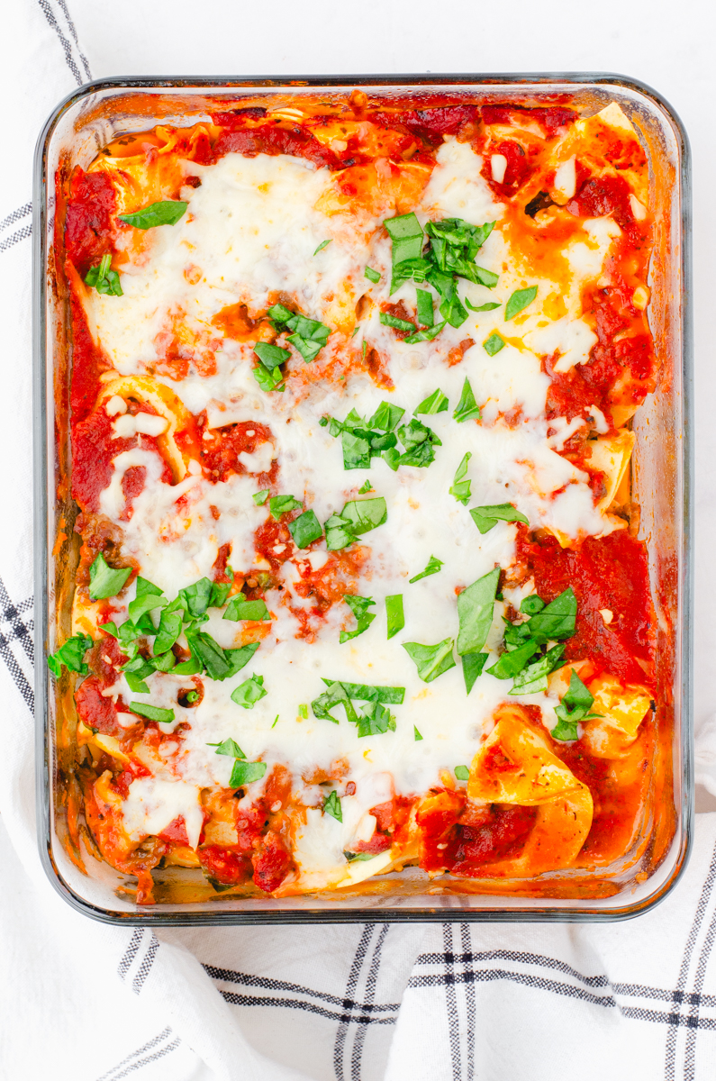 Easy Tortellini and Sausage Bake Casserole (Make-Ahead + Freezer Tips!)