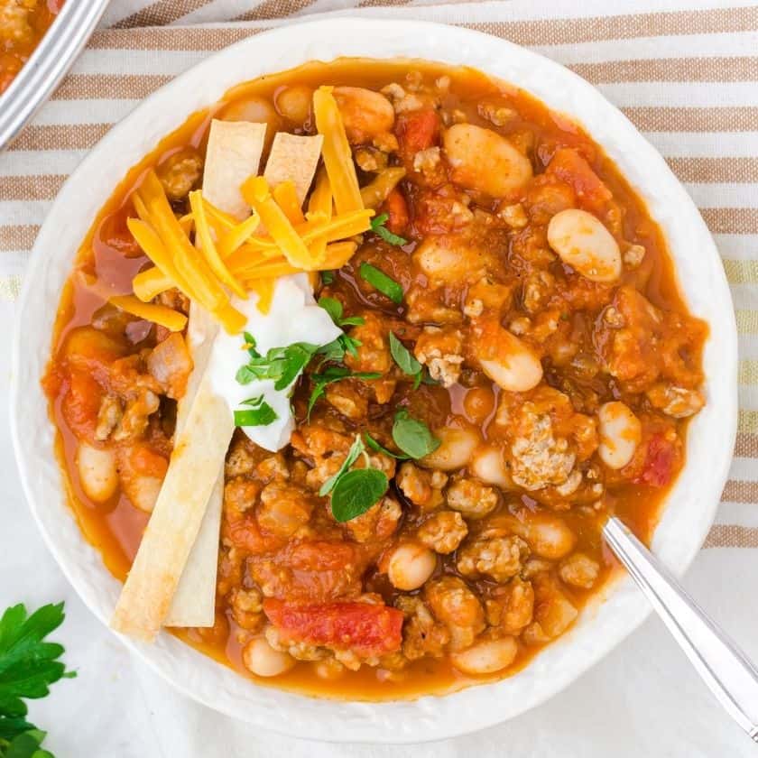 Cozy Turkey Pumpkin Chili