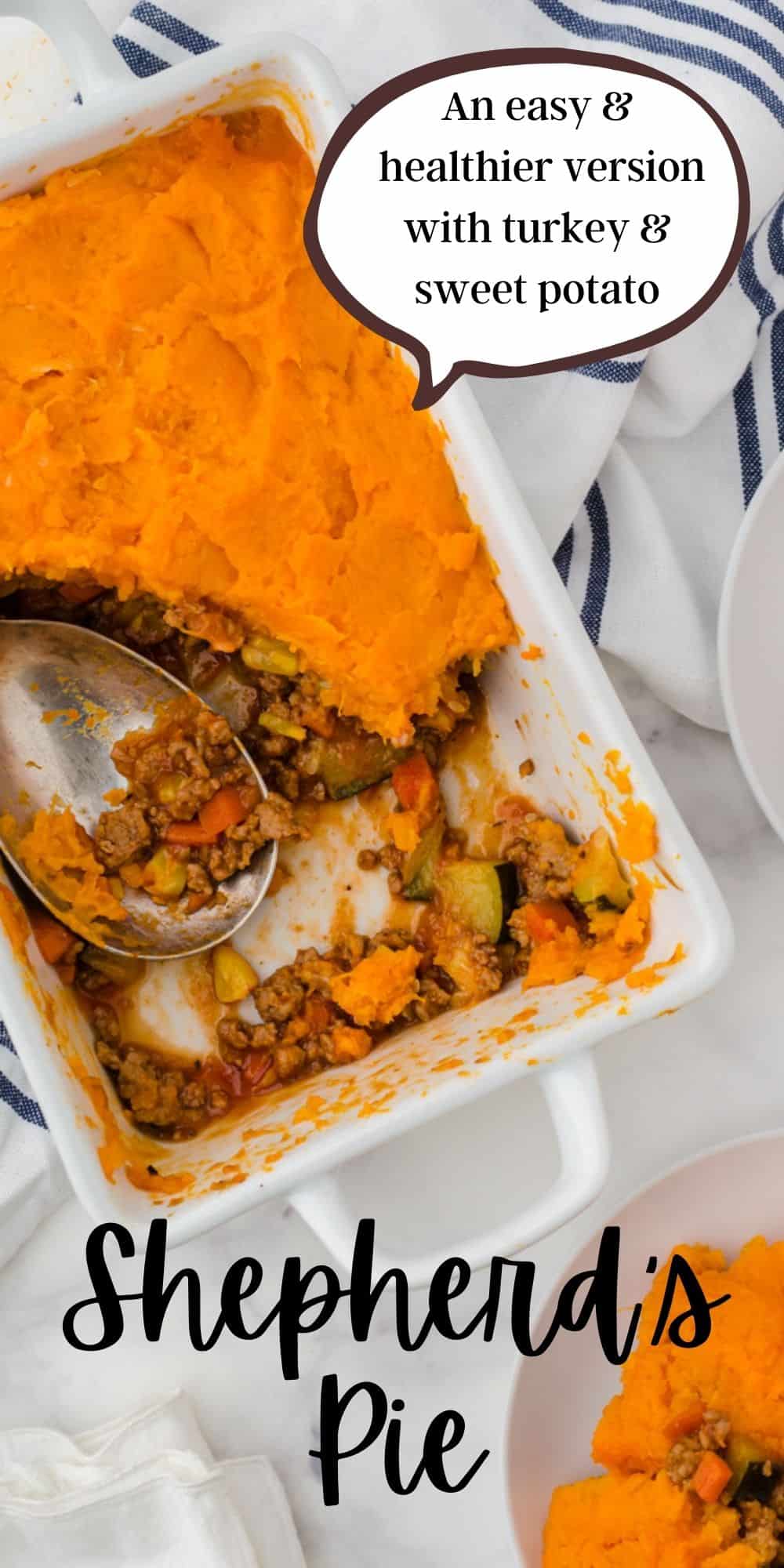 Turkey Shepherd's Pie with Sweet Potatoes