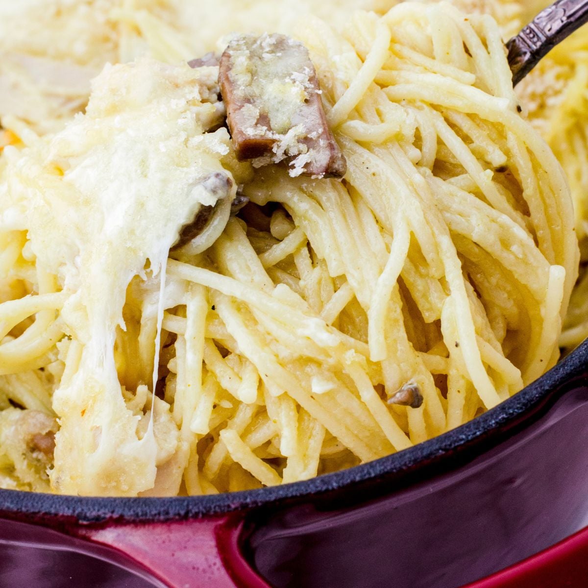 Simple Turkey Bake Using Leftovers (Creamy Pasta Casserole Without Canned Soup)
