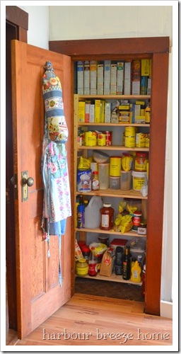open pantry door