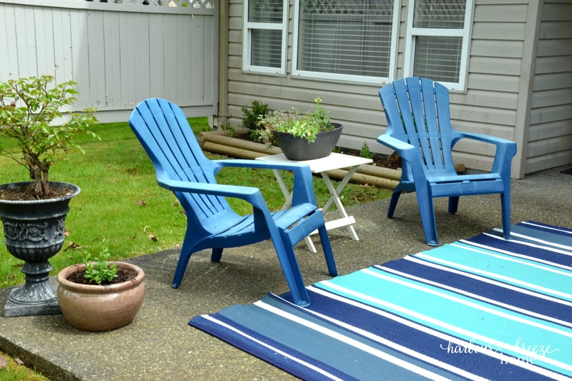 Urban patio styling