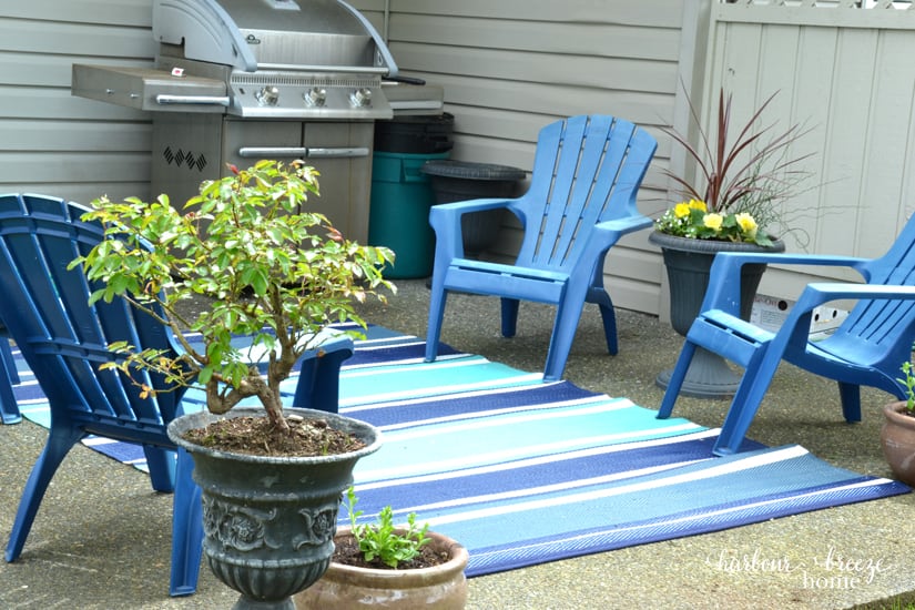 Urban patio styling