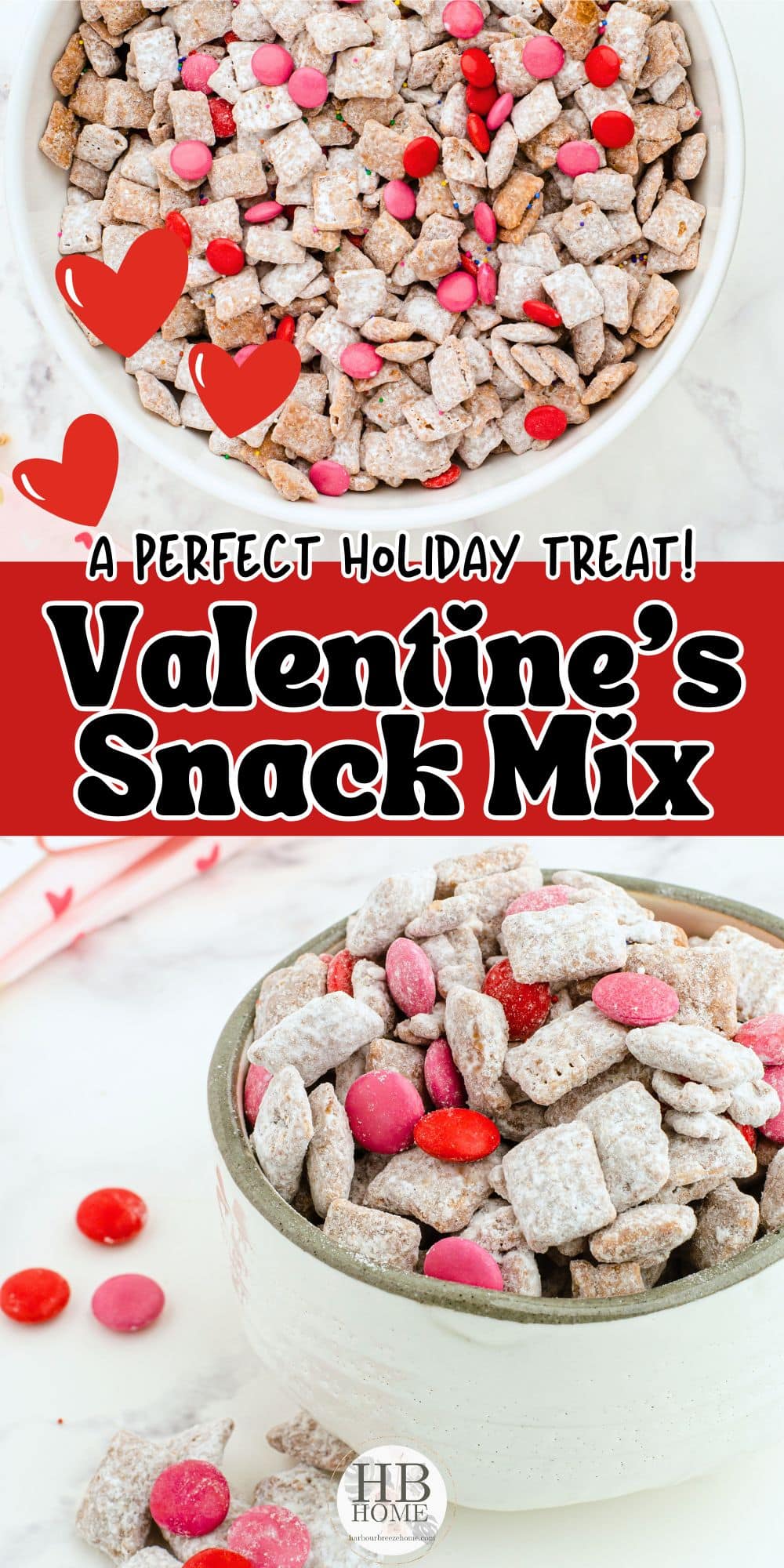Cupid's Chow – Valentine's Puppy Chow Mix