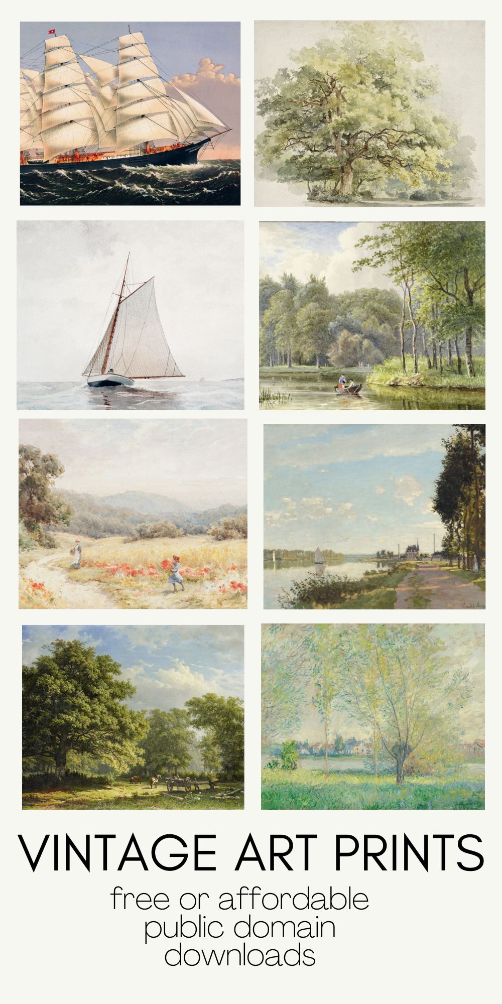 Where to Find Affordable (or Free!) Vintage Art Prints Online