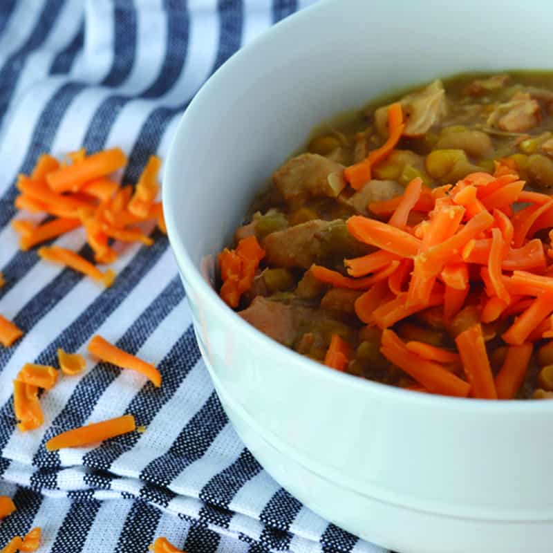 Hearty Crockpot White Chicken Soup