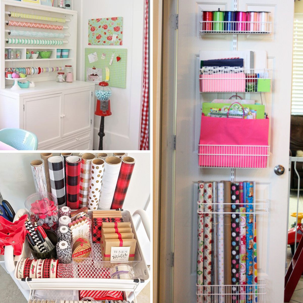 Smart Ways to Store Wrapping Supplies
