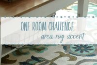 One Room Challenge: How to Accent a Room with an Area Rug