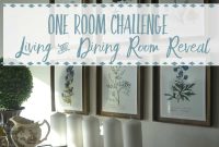 One Room Challenge: Townhouse Living and Dining Room Reveal