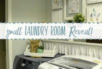 Small Laundry Room Reveal: Clever Space-Saving Makeover