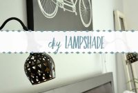 DIY Lampshade for IKEA ÅRSTID Wall Lamp