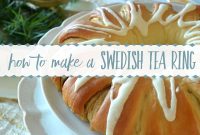 Freeze-Ahead Swedish Tea Ring for Christmas Morning