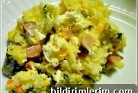 Slow Cooker Western Breakfast Casserole with Ham and Peppers