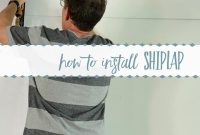 DIY Faux Shiplap Wall: Step-by-Step Installation