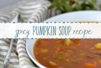 Creamy Spicy Pumpkin Soup Recipe with Ginger and Chili