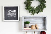 3 Creative Uses for DIY Rustic Hooked Wall Shelf in Small Spaces