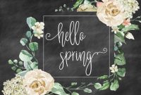 Free Farmhouse Floral Printables for Rustic Wall Decor