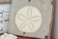 Driftwood Painted Sand Dollar Wall Art