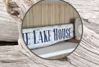 How to Make a Driftwood Lake House Wall Sign