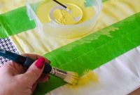 DIY Striped Throw Pillow in 30 Minutes
