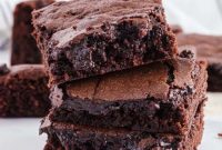 Quick Fudgy Chocolate Brownies from Scratch